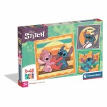 Puzzle Clementoni Stitch (3 Unități)