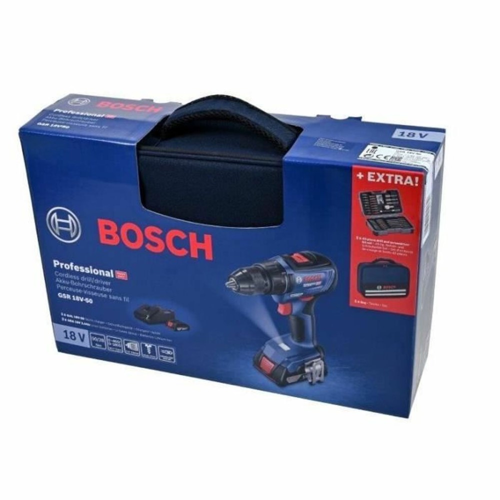 Șurubelniță electrică BOSCH GSR 18V-50 18V 50 Nm