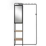 Mobilier pentru Hol Negru 100 x 185 x 37 cm