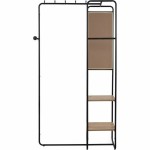 Mobilier pentru Hol Negru 100 x 185 x 37 cm