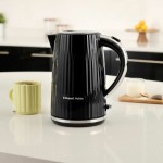 Fierbător Russell Hobbs Negru Oțel inoxidabil Plastic 2400 W 1,7 L