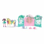 Jucărie de Pluș Spin Master Mini Muñeca Ava y Leaf Color Reveal Unicorn Academy Multicolor Plastic Unicorn