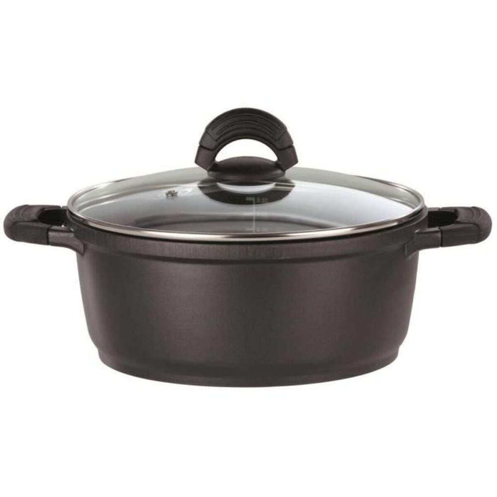 Caserolă GSW 30 x 16 x 33 cm Negru Ø 28 cm