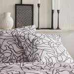 Set husă de pătură TODAY Alb Pat 180/200 2 Piese