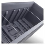 Jardinieră cu auto-udare Deroma Gri 99 cm Plastic Dreptunghiular