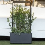 Jardinieră cu auto-udare Deroma Antracit 78 x 38 x 39 cm Plastic Dreptunghiular