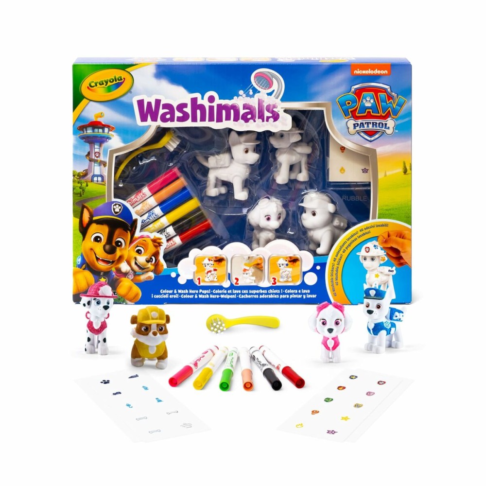Creioane Crayola Washimals 50 Piese