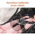 Husă de Ploaie Bambisol Transparent PVC