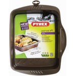 Tavă pentru Cuptor Pyrex Maro Negru Metal
