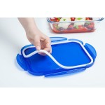 Recipient pentru conservarea alimentelor Pyrex Albastru Transparent Dreptunghiular