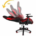 Scaun Gaming Yenkee SABOTAGE - YGC 100RD Negru