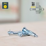 Dibluri și șuruburi Rapid Ø 11 x 37 mm M5 x 48 mm Metal Expansiune 10 Unități