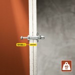 Dibluri și șuruburi Rapid Ø 11 x 65 mm M5 x 74 mm Metal Expansiune 10 Unități