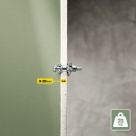 Dibluri și șuruburi Rapid Ø 8 x 46 mm M4 x 58 mm Metal Expansiune 10 Unități