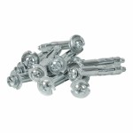 Dibluri și șuruburi Rapid Ø 8 x 46 mm M4 x 55 mm Metal Expansiune 10 Unități