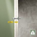 Dibluri și șuruburi Rapid Ø 8 x 46 mm M4 x 55 mm Metal Expansiune 10 Unități