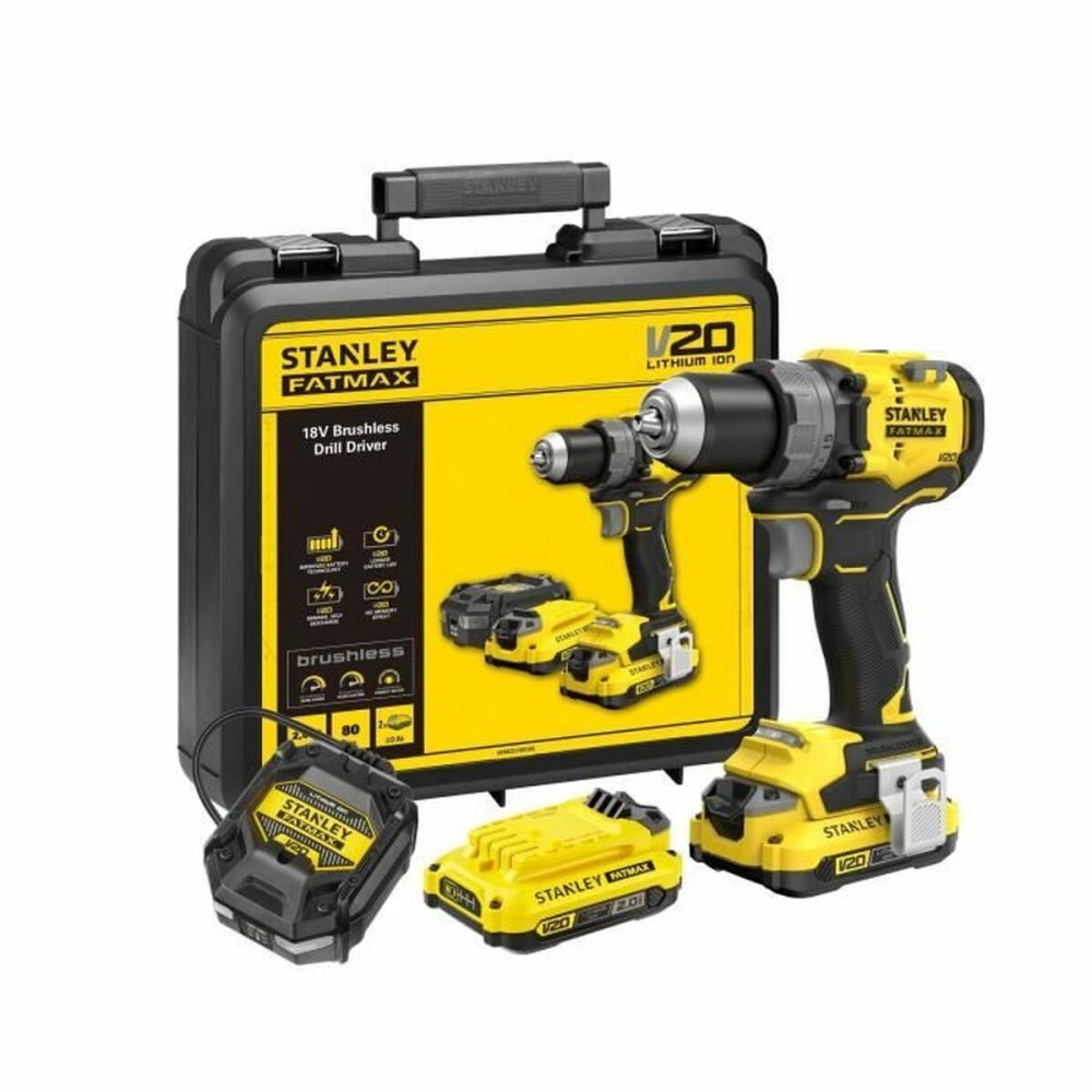 Șurubelniţă Stanley SFMCD725D2K-QW 18V 60 Nm