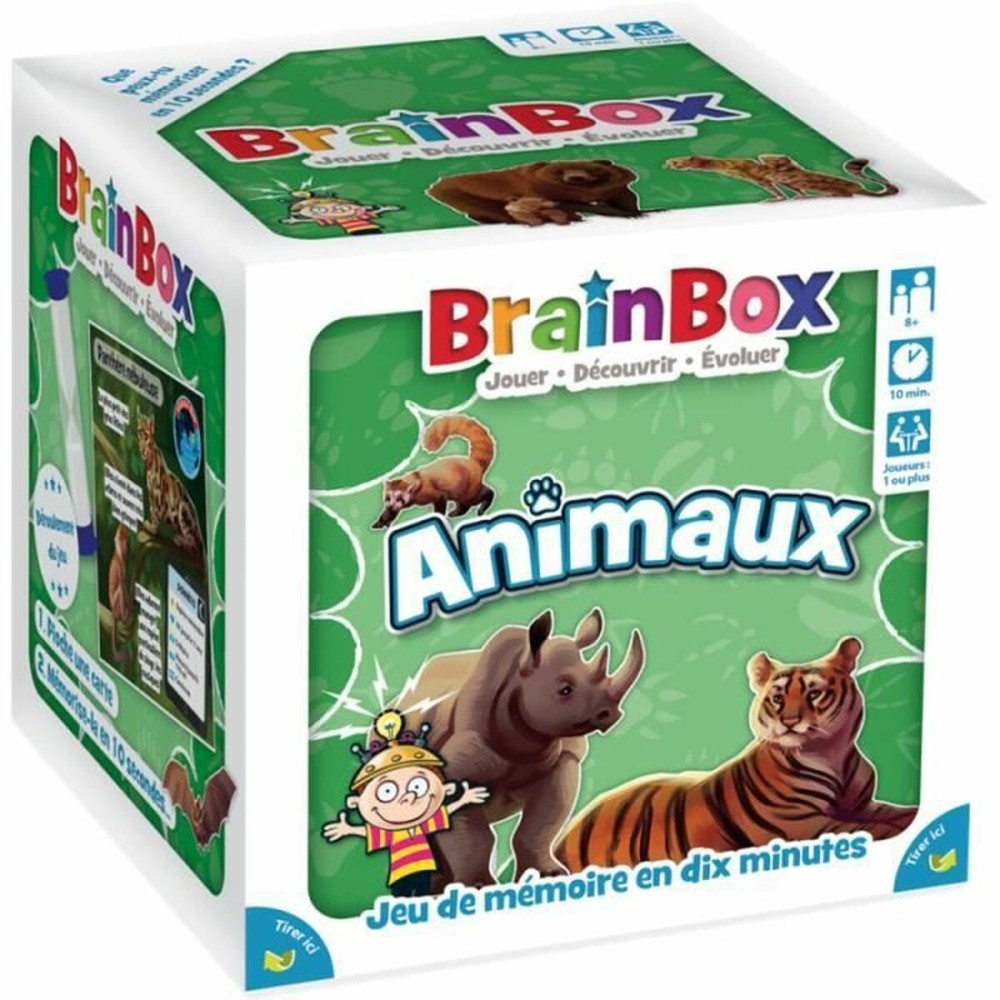 Joc Educativ Asmodee BrainBox - Animales