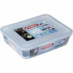 Recipient pentru conservarea alimentelor Pyrex Alb Transparent Dreptunghiular 1,5 L