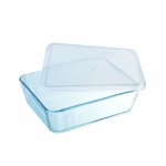Recipient pentru conservarea alimentelor Pyrex Alb Transparent Dreptunghiular 1,5 L