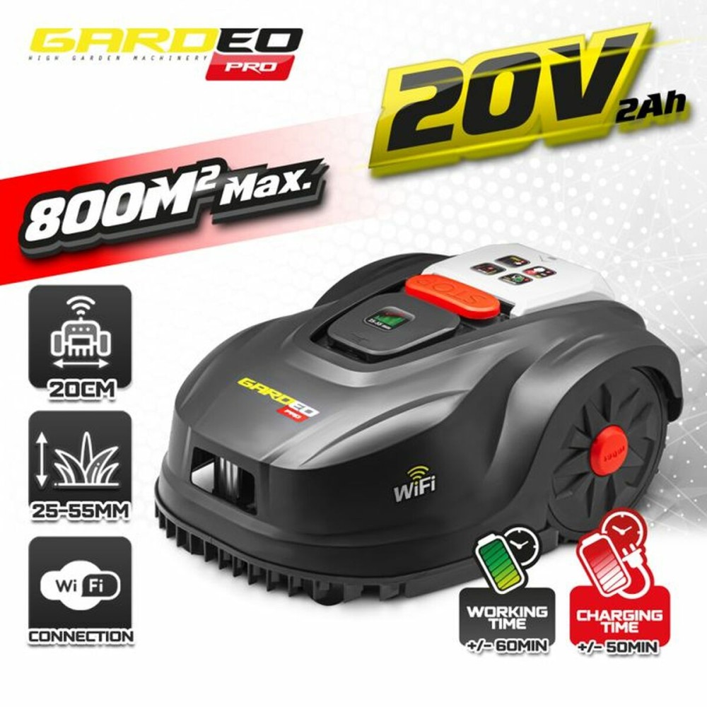 Robot de tuns gazonul Gardeo GRO20V20WIFI 1000 M² 800 m²