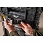 Cărucior de instrumente Stanley Negru Aluminiu