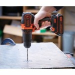 Șurubelniță electrică Black & Decker BDCHD18C2TA-QW 18V