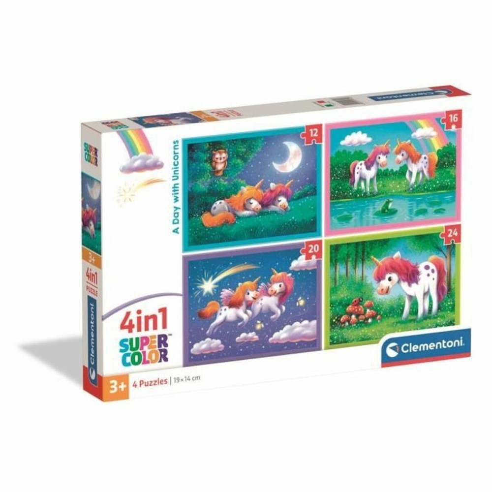 Puzzle Clementoni (4 Unități)