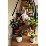 Ghiveci Elho Roșu Plastic Rotund