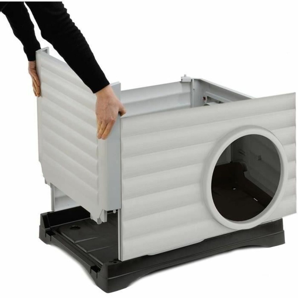 Pat pentru animale de companie Ferplast PETVILLA 50 Rășină termoplastic 38,5 x 43 x 38,5 cm Alb Gri