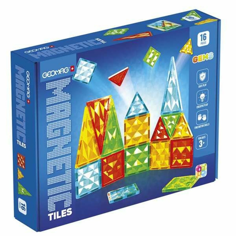 Joc Educativ Geomag 16 Piese