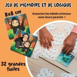 Joc Educativ Adventerra Memo Ecológico Animales en Peligro