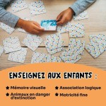 Joc Educativ Adventerra Memo Ecológico Animales en Peligro