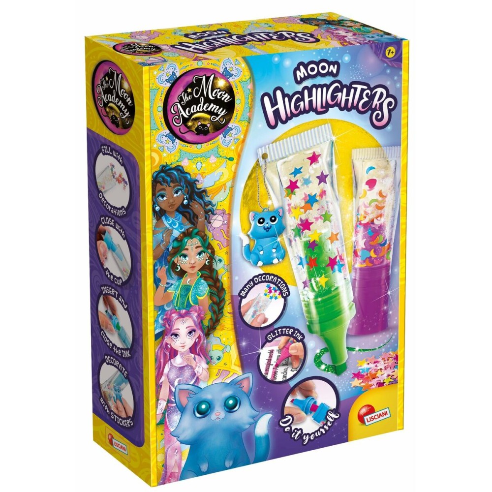 Set de Lucru Manual Lisciani Giochi The Moon Academy Moon Highlighters Multicolor