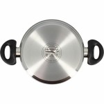 Caserolă Menastyl 22 x 12 x 31 cm Oțel Ø 20 cm