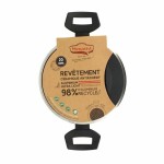 Caserolă Menastyl Negru Ø 20 cm