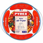 Vas pentru Cuptor Pyrex Transparent Sticlă borosilicată Rotund Ø 26 cm
