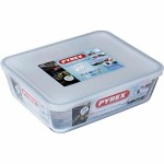 Recipient pentru conservarea alimentelor Pyrex Alb Negru Transparent Clear Dreptunghiular