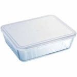 Recipient pentru conservarea alimentelor Pyrex Alb Negru Transparent Clear Dreptunghiular