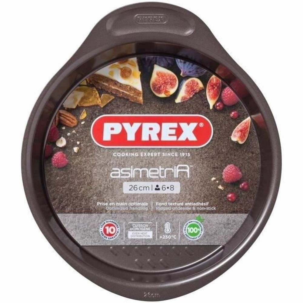 Formă de tort Pyrex Maro Negru Metal