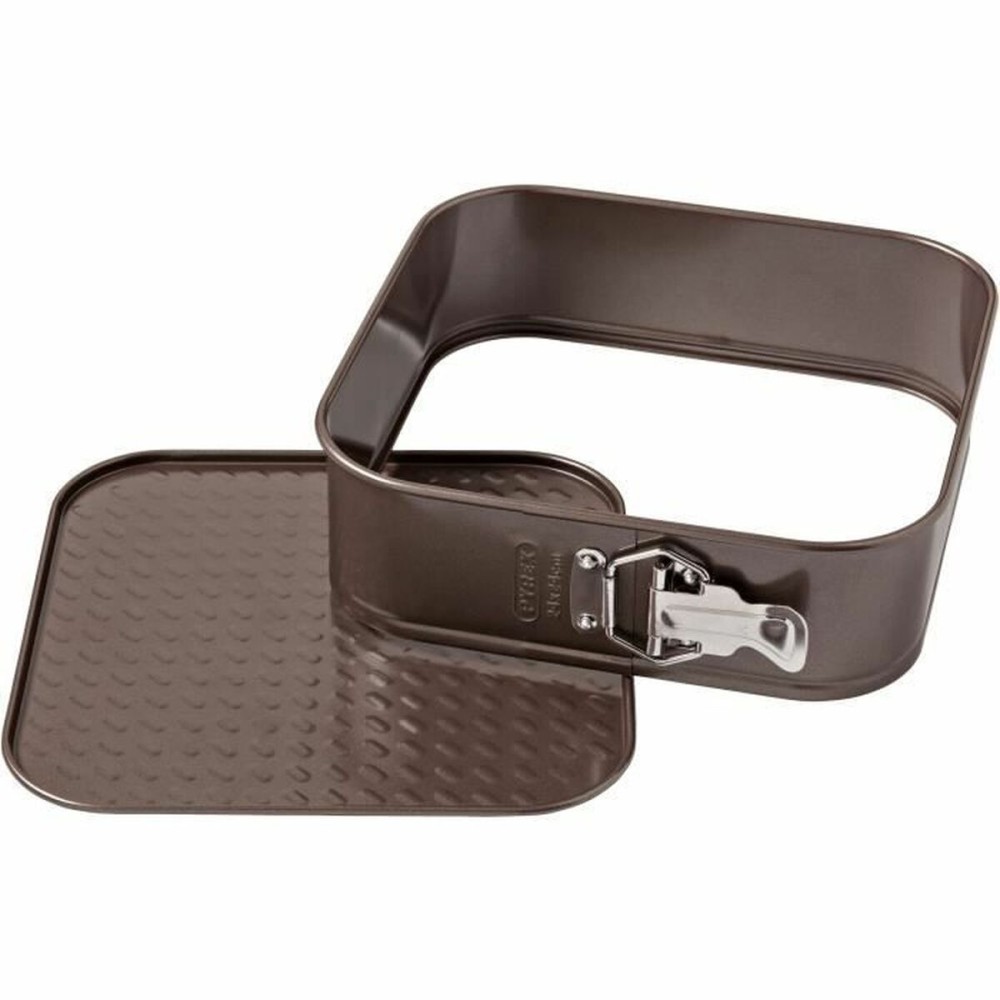 Formă de tort detașabilă Pyrex Maro Oțel inoxidabil