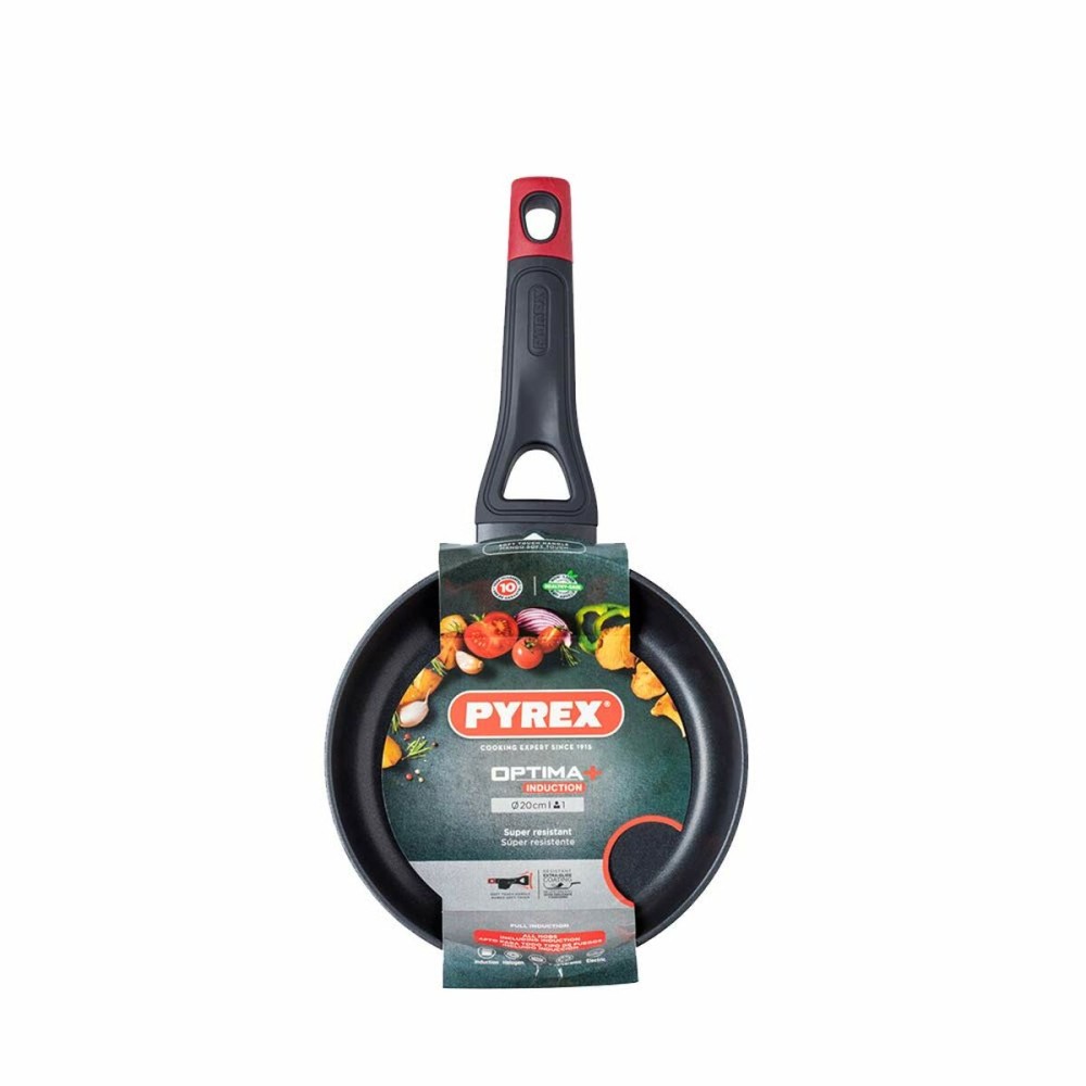 Tigaie Pyrex Negru Aluminiu Ø 20 cm