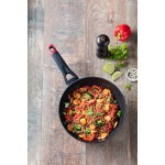 Tigaie Wok Pyrex Negru Aluminiu