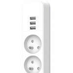 Placă de Circuit Prize 4 puncte de conectare cu întrerupător QUARX (1,5 m)