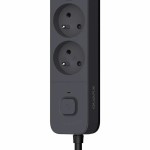 Placă de Circuit Prize 4 puncte de conectare cu întrerupător QUARX (1,5 m)