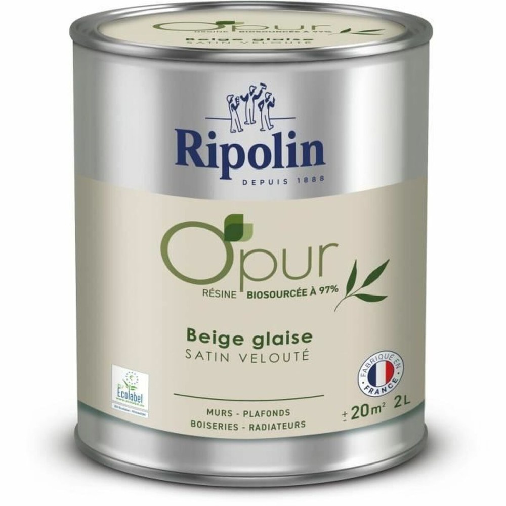Vopsea de Grund Ripolin Bej Finisaj satinat 2 L