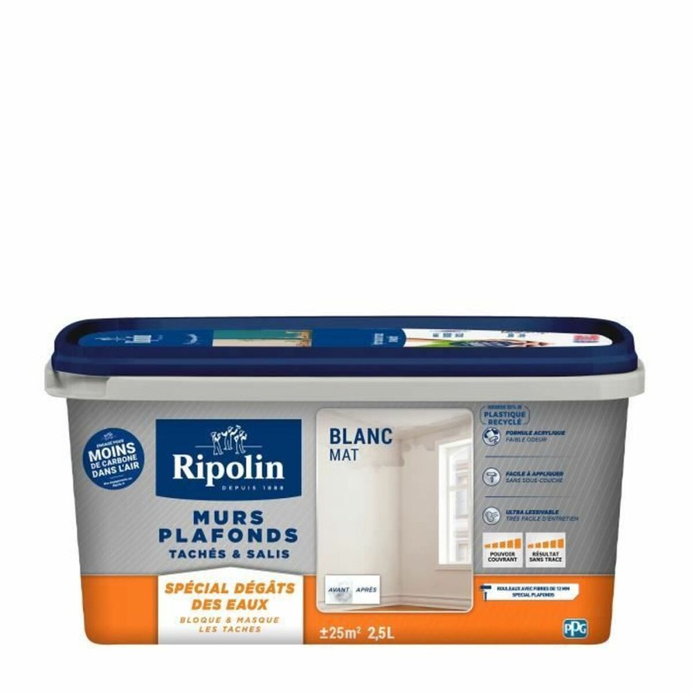 Tablou Ripolin Alb 4 Kg 20 kg 750 ml 4 L