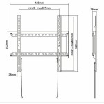 Suport TV STELL SHO 5200