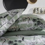 Set husă de pătură TODAY Vert