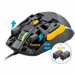 Mouse Yenkee MARKSMAN - YMS 3600BK Negru 3600 DPI